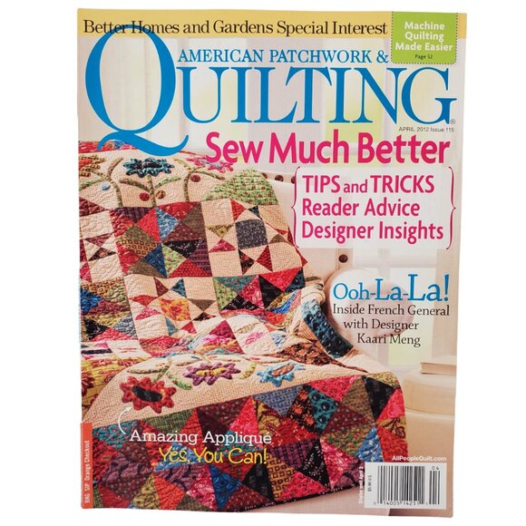 Quilting Magazines Lot of 8. Dates 2009-2013 "American Patchwork & Quilting" - Picture 7 of 9